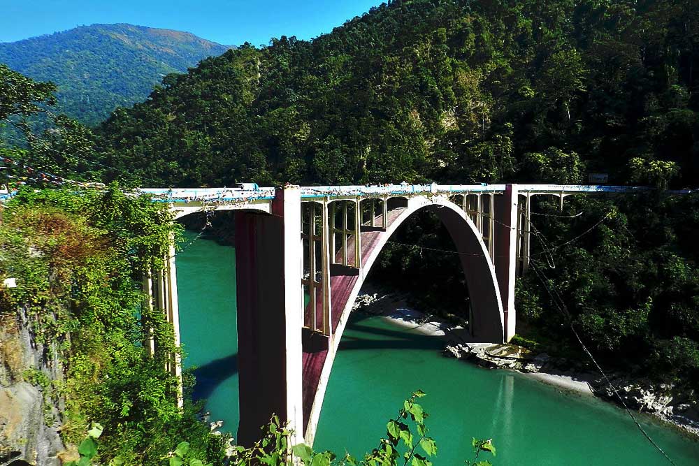 coronation bridge siliguri